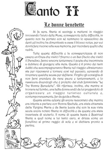 PDF) Dante's Inferno Canto 2